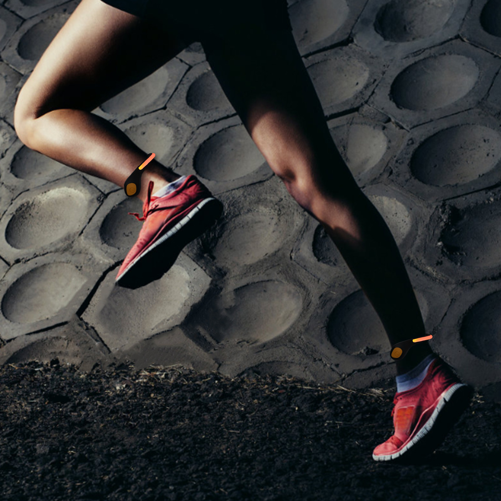 Reflective Night Running Shoes - ไฟ LED สะท้อนแสงสำหรับรองเท้าวิ่งกลางคืน 2 ชิ้น เปลี่ยนสีได้
