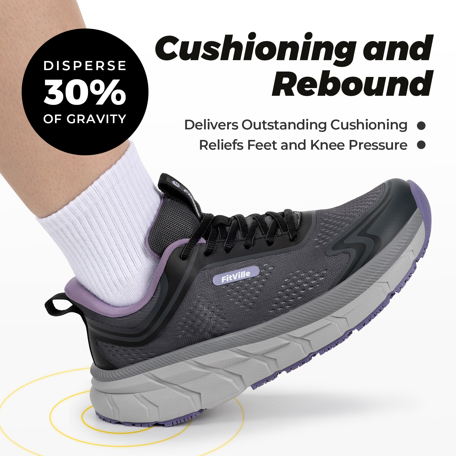 รองเท้ากีฬาสำหรับผู้หญิง Fitvi - Breathable Mesh Athletic Shoes บทวิจารณ์และราคา