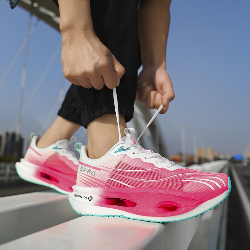 รองเท้ากีฬาผู้ชาย รองเท้าวิ่งแ - Carbon Plate Marathon Racing Shoes บทวิจารณ์และราคา