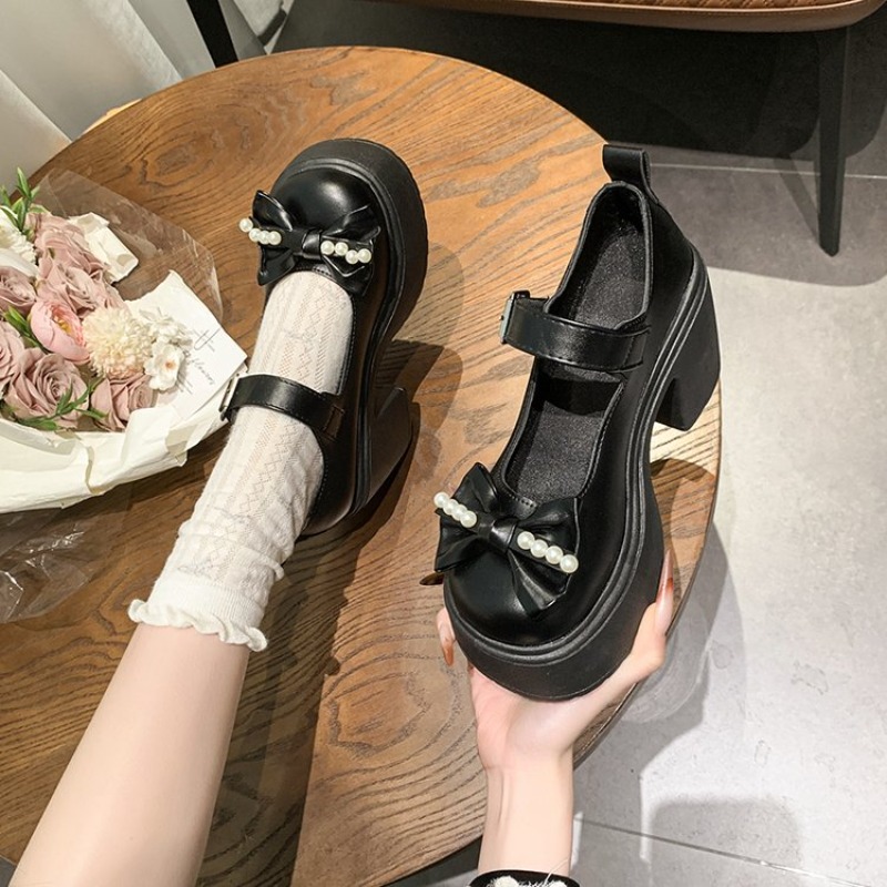 รองเท้าโลลิต้าสีดำ ปี 2026 รอง - Women'S Shoes บทวิจารณ์และราคา