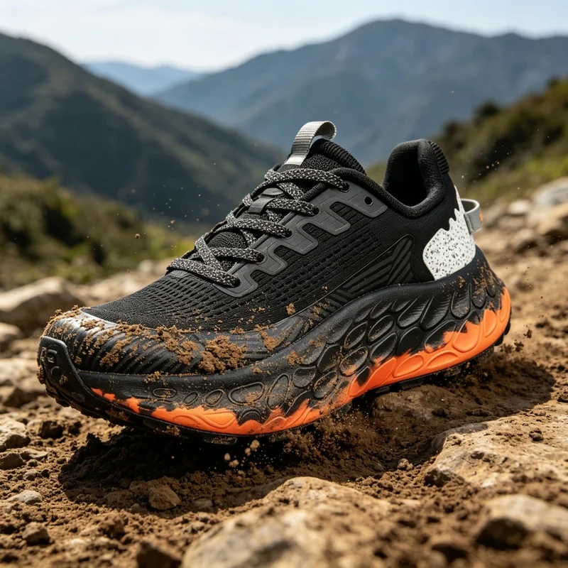 รองเท้าวิ่งกีฬาแบบระบายอากาศ ก - Anti Slip Trail Running Sneakers บทวิจารณ์และราคา
