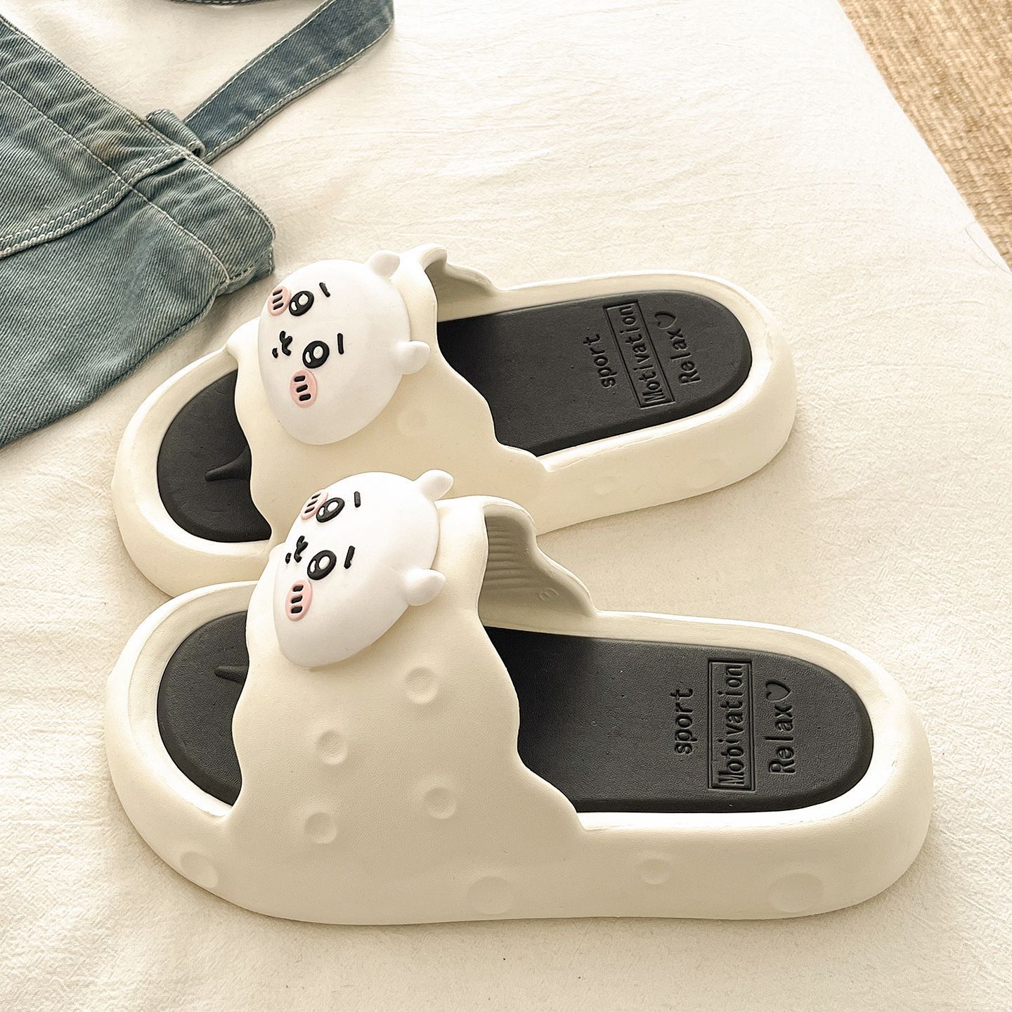 รองเท้าแตะอนิเมะลายใหม่สำหรับฤ - Sandals บทวิจารณ์และราคา